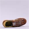 Victoria Saturno Retro Laced Low Trainer - Brown Yellow